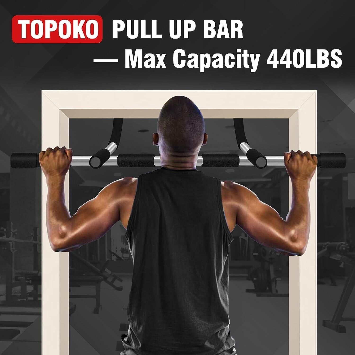 Barra De Ejercicios Para Puerta Ejercicio En Casa Muscular Dominadas Uso Facil