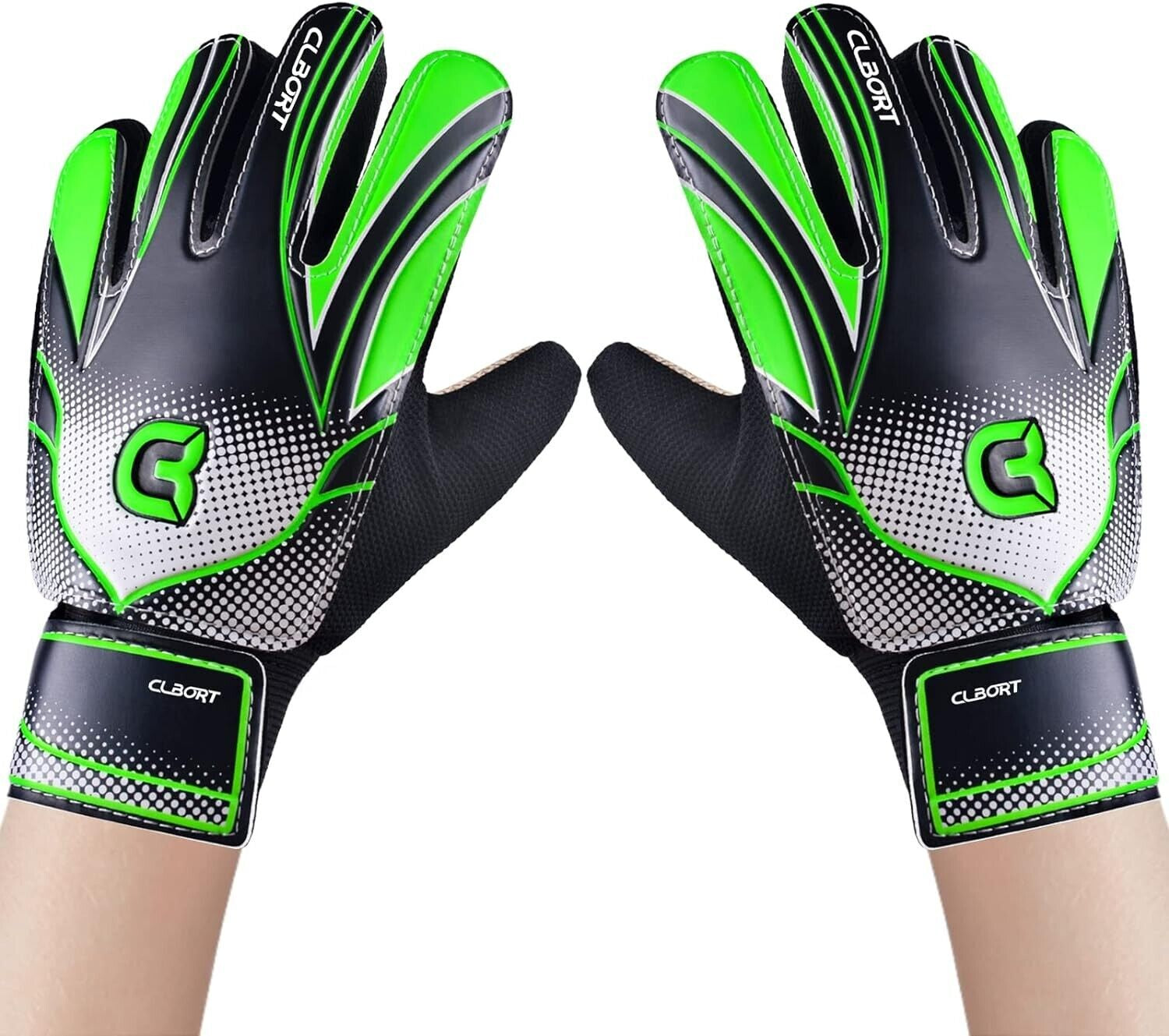 Par De Guantes De Portero Fútbol Con Palmas Antideslizante